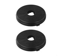 Kitchen Household Range Hood Activated Carbon for Cooker Hood Extractor Fan 135mmx135mmx18mm 2PCS (2PCS)