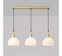 Kitchen Island Light Fixture Ceiling Mount Lighting, Mid Century Gold Chandelier Dining Room Hanging Pendant Lights