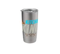 Kitchen King for Vintage Chefs and Retro Cooking Lovers Stainless Steel Insulated Tumbler