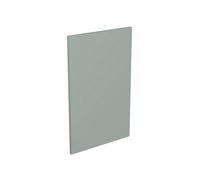Kitchen Kit Flatpack J-Pull Base End Panel 600mm - Ultra Matt Sage Green