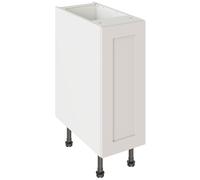Kitchen Kit Flatpack Shaker Base Cabinet 300mm - Ultra Matt Light Grey
