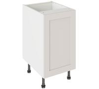 Kitchen Kit Flatpack Shaker Base Cabinet 450mm - Ultra Matt Light Grey