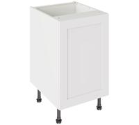 Kitchen Kit Flatpack Shaker Base Cabinet 500mm - Ultra Matt White