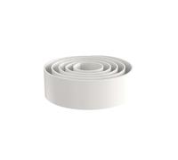Kitchen Kit Flatpack Shaker Edge Tape 50m - Ultra Matt White