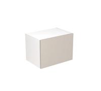 Kitchen Kit Light Grey Matt Value Slab Door Wall Mounted Short Bridging Unit Cabinet Handleless Soft Close Flatpack - 500X288mm