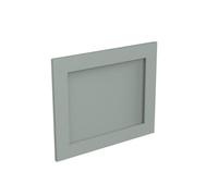 Kitchen Kit Sage Green Matt Shaker Door Integrated Extractor Door Flatpack Unit - 490X596mm