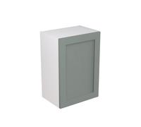 Kitchen Kit Sage Green Matt Shaker Door Wall Mounted Unit Cabinet Soft Close Drawers Flatpack - 500X720mm