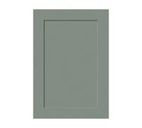Kitchen Kit Shaker Sample Kitchen Unit Cabinet Door 396mm - Matt Sage Green