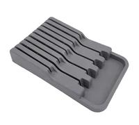 Kitchen Knife Organizer - Cutter Storage Block Rack, Cutlery Slot Tray | Drawer Insert Counter Organization System, Safe Protective Stand, Cooking Tool for Household Appliances Midlife