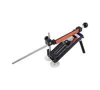 Kitchen Knife Sharpener, Fixed Angle Knife Sharpener with 4 whetstones Stainless Steel Knife Sharpener Set Manual Knife Sharpener Rotary Knife Sharpener 180/400/800/1500