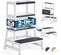 Kitchen learning tower Barn white grey 93x51x50cm