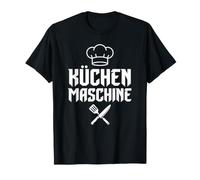 Kitchen Machine Funny German Chef Cook Kitchen Humour T-Shirt