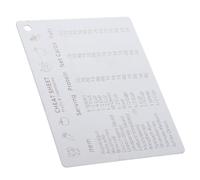 Kitchen Magnetic Conversion Stainless Chart Steel Measurement for Cooking