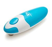 Kitchen Mama Auto Electric Can Opener, Sky Blue | Automatic, Hands Free, Smooth Edge, Food-Safe, Battery Operated