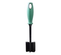 Kitchen Masher - Nonstick Silicone Masher Tool, Heat Stirrer Safe | Ground Beef Chopper with 6 Curve Sheets for Hamburger Mixing Food Utensil Disjo