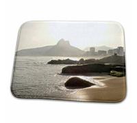 Kitchen Mat Rio De Janeiro Ipanema Beach, Brazil Coastal Scenery Low Profile Floor Mat Absorbent Bath Mats For Indoor Front Entrance