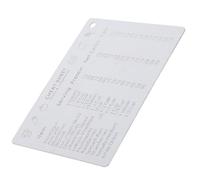 Kitchen Measurement Conversion Chart Magnetic Stainless Steel for Baking