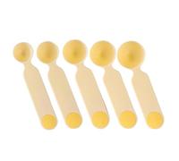 Kitchen Measuring Spoons - Ensuring Accurate Meal Prep and Baking, Graduated Level Cup Set, 5 Pieces Bundle + 27g Lightweight Build, Rigid ABS Material Utensils - for Diet Control & Apartment Cooking