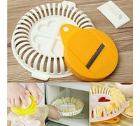 Kitchen Microwave Apple Potato Vegetable Crisp Chip Slicer Maker