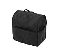 Kitchen Mixer Cover Carry Bag Premium Quilted Polyester Pongee Fabric Protective Dust Cover for Stand Mixers Blenders Storage 36cm x 36cm x 9.1in (Black)