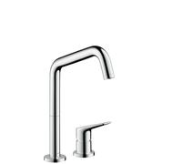 Kitchen Mixer Tap Citterio M 2-hole Stainless Steel Finish Axor
