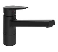 Kitchen Mixer Tap Hansa TWIST Black Mat