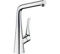 Kitchen Mixer Tap Hansgrohe Metris M71 1 throw lever 320mm Chrome