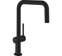 Kitchen Mixer Tap Hansgrohe Talis M54 U 1jet 220mm Black Mat