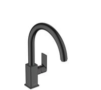 Kitchen Mixer Tap Hansgrohe Vernis Shape M35 with swivel spout Black Mat