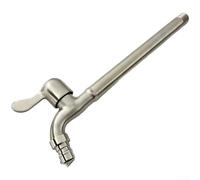 Kitchen Mixer Taps Stainless Steel Single Handle Faucet Extended Spout Design High Temperature Resistant for Sink Modern Style(Pointed Beak 30cm)