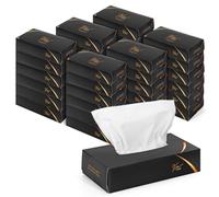 Kitchen Monster 2-Ply Facial Tissues, 36 Box Pack, 100 Sheets Per Box - Soft, Gentle & Absorbent Everyday Tissue for Face, Nose & Home, 20 cm x 20 cm Sheets
