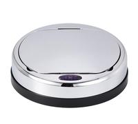 KITCHEN MOVE 101 Couvercle pour Poubelle Automatique de Cuisine avec Capteur Sensoriel ABS Chrome 30.5 x 13 x 30.5 cm