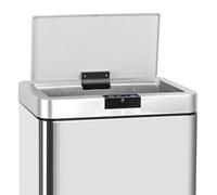 KITCHEN MOVE DAYTONA 60L Automatic Rectangular Bin Lid Chrome