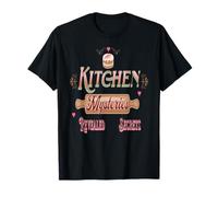 Kitchen Mysteries and Retro Baking Secrets Unveiled Humor T-Shirt