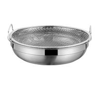 Kitchen Oil Filter | Grease Drainer Mesh Tray | with Heat-Resistant Handle Stainless Steel Oil Filter Tray - for Kitchen Grill Vegetable Dessert Air Fryer Accessories