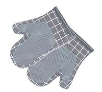 Kitchen Oven Mitts - Thicken Anti Scald Non Slip 1 Pair | Oven Gloves Heat Resistant | for Grilling Home Baking Routine Cooking Daily Kitchen Safety