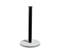 Kitchen Paper Towel Holder, Metal Bracket, Artificial Marble Base, Stainless Steel, Suitable For Kitchen, Bedroom And Other Countertops (Black)