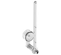 Kitchen Paper Towel Holder - Paper Roll Holder | Toilet Tissue Holders For Bathroom | Suction Cup Napkin Dispenser Rotatable Storage Rack For Cling Film Office Bathroom Home Hotel Restaurant Dorm