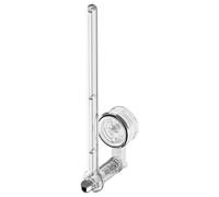 Kitchen Paper Towel Holder - Toilet Tissue Holder For Bathroom | Suction Cup Napkin Dispenser | Rotatable Storage Rack Cling Film, Foil, Towels | Space Saving Organizer For Home, Office, Hotel, Dorm