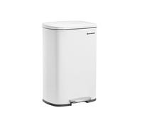 Kitchen Pedal Bin 50L, White