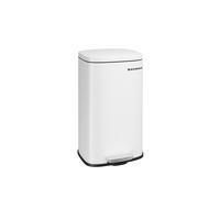 Kitchen Pedal Rubbish Bin, White