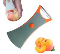 Kitchen Peeling Tools, Fruit Peeler for Kitchen | Multifunctional 2 in 1 Fruit and Vegetable Peeler, Peeling Tool with Rotating Shaft,Ergonomic Handle for Kitchen Utensils p