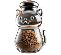 Kitchen Pepper Shaker, Funny Kitchen Gadget with Stainless Steel Lid, Dog Shaped Salt Shaker for the Kitchen, for Steak, Roasting, Barbecue, Salads, Meat, Roasting, Picnic, and in the Backyard