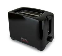 Kitchen Perfected 2 Slice extra wide slot Black Toaster E2020BK