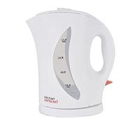 Kitchen Perfected 2000W 1.7L Electric Cordless Kettle - Dual Water Level Windows with Cup Indicators - Washable Filter - On / Off Indicator Light -Automatic Safety Shut-Off ? E1524WH ? White