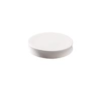 Kitchen Plates Ceramic Round Pure White Three-dimensional Display Flat Plate Cold Dish Restaurant Tableware Western Food Dessert Service Suitable For Pastries Appetizers Restaurant Plates(8in)