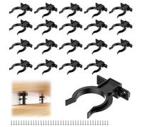 Kitchen Plinth Base Clips 20 Pieces with 50 Screws, Skirting Board Holder & Screwdriver for 28-32mm Bathroom and Kitchen Feet