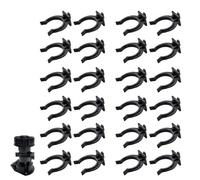 Kitchen Plinth Clips,20 PCS Kickboard Clips,Kitchen Kickboard Clips,Plastic Plinth Leg for Installing and Fixing skirting Boards 2.6cm