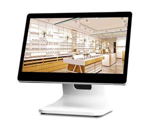 Kitchen POS System Printer 15.6” Touch Screen Computer Monitor - Small Business Custom Screen POS System with 4GB RAM 64G SSD for Office