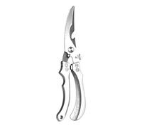 Kitchen Poultry Scissors Stainless Steel, Heavy Duty Meat Shears for Chicken Bones Vegetables, Ergonomic Non Slip Handle, Dishwasher Safe, Multifunctional